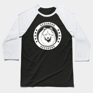 Keeshond Fan Gift Baseball T-Shirt